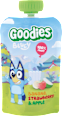 Ovocná kapsička Bluey banán jahoda jablko Goodies