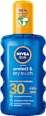 Protect & Dry Touch hladilni sprej za zaščito pred soncem ZF 30 NIVEA SUN