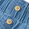 Shorts aus Denim mit Holzknöpfen, blau, Gr. 128 ALANA