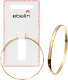 Armreif mit Blumen, Gold-Optik ebelin