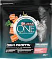 Trockenfutter Katze reich an Lachs, high protein PURINA ONE
