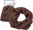 Haarband mit Struktur, braun ebelin