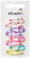 Haarclips mini mit Punkten, bunt ebelin