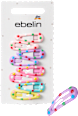 Haarclips mini mit Punkten, bunt ebelin