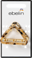 Haarklammer Dreieck T-Shell Optik ebelin