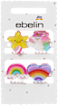 Haarklammern Regenbogen/Einhorn ebelin
