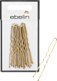 Haarnadeln gewellt, Gold-Optik ebelin