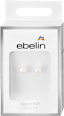 Ohrstecker 925 Silber Perle ebelin