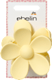 Haarklammer Blume, gelb ebelin