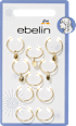 Haar-Piercings, Gold-Optik ebelin
