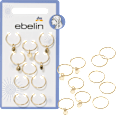 Haar-Piercings, Gold-Optik ebelin