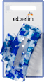 Haarklammer mit Cut-out, blau ebelin