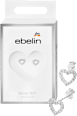 Ohrstecker 925 Silber Herz ebelin