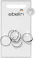 Ringe Silber-Optik ebelin