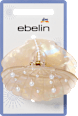 Haarklammer Muschel mit Perlen, Holo-Optik ebelin