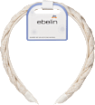 Haarreif geflochten, beige ebelin