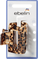 Haarklammer mit Cut-Out, Leo-Optik ebelin