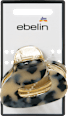 Haarklammer mit Metall, T-Shell ebelin