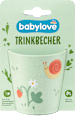 Trinkbecher grün, Gartentiere, ab 6. Monat babylove nature