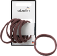 Haargummis weich, braun ebelin