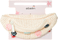 Bauchtasche aus Bast mit Muscheln ebelin