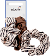 Scrunchies braun/Zebra-Muster ebelin