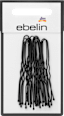Haarnadeln lang, schwarz ebelin