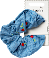 Scrunchie mit Kirschen, Denim ebelin