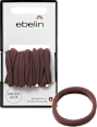 Haargummis weich, braun ebelin