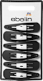 Haarclips mittel, schwarz ebelin