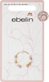 Anxiety-Ring mit Perlen, Gold-Optik ebelin