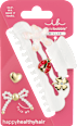 skřipec do vlasů bílý MYCLAW Full of Charms invisibobble