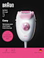 Epilierer, Silk-épil 3 SE3-000 Braun