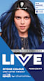 Haarfarbe Intense Colour Permanent Urban Metallics U67 Blue Mercury Schwarzkopf LIVE