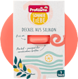 Abdeckung Schalen Silikon lachs Sommerliebe  Profissimo