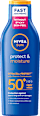 Opaľovacie mlieko Protect & Moisture SPF 50+  NIVEA SUN