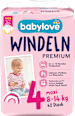 Pannolini premium taglia 4 maxi (8-14 kg) babylove
