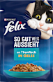 Nassfutter Katze mit Thunfisch in Gelee, So gut wie es aussieht, Adult Felix