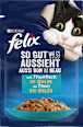 Nassfutter Katze mit Thunfisch in Gelee, So gut wie es aussieht, Adult Felix