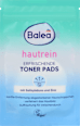 Toner Pads hautrein erfrischend Balea