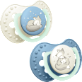 Smoczek 0-6m Night&Day Boy LOVI