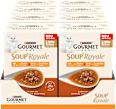 Katzensnack Soup Royale mit Huhn, Rind oder Truthahn (6 x 45g) Purina Gourmet