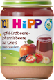 Frucht & Getreide Dessert Apfel-Erdbeere-Johannisbeere auf Grieß ab dem 10. Monat HiPP