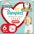 Pieluchomajtki Premium Care rozmiar 6, 15+ kg Pampers Premium Care