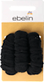Elastici per capelli larghi neri ebelin