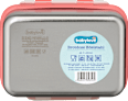 Brotdose Edelstahl creme/rot babylove