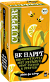 Gewürztee "Be Happy" mit Zitrone, Zimt, Ingwer, schwarzer Pfeffer (20 Beutel) Cupper