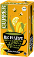 Gewürztee "Be Happy" mit Zitrone, Zimt, Ingwer, schwarzer Pfeffer (20 Beutel) Cupper
