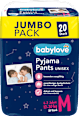 Pyjama Pants Unisex Gr. M 4-7 Jahre (17-30 kg), Jumbo Pack babylove