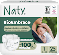 Windeln BioEmbrace Gr. 1 (2-5 kg) Naty